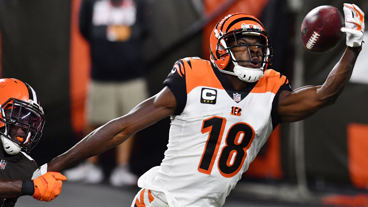 NFL receiver AJ Green