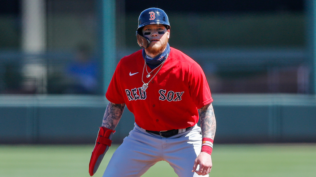 Boston Red Sox center fielder Alex Verdugo