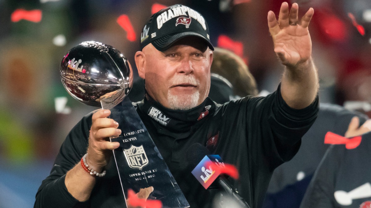 Tampa Bay Buccaneers head coach Bruce Arians