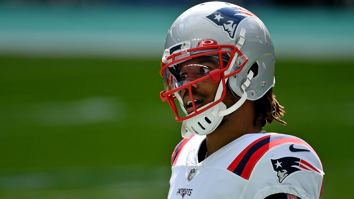 New England Patriots quarterback Cam Newton