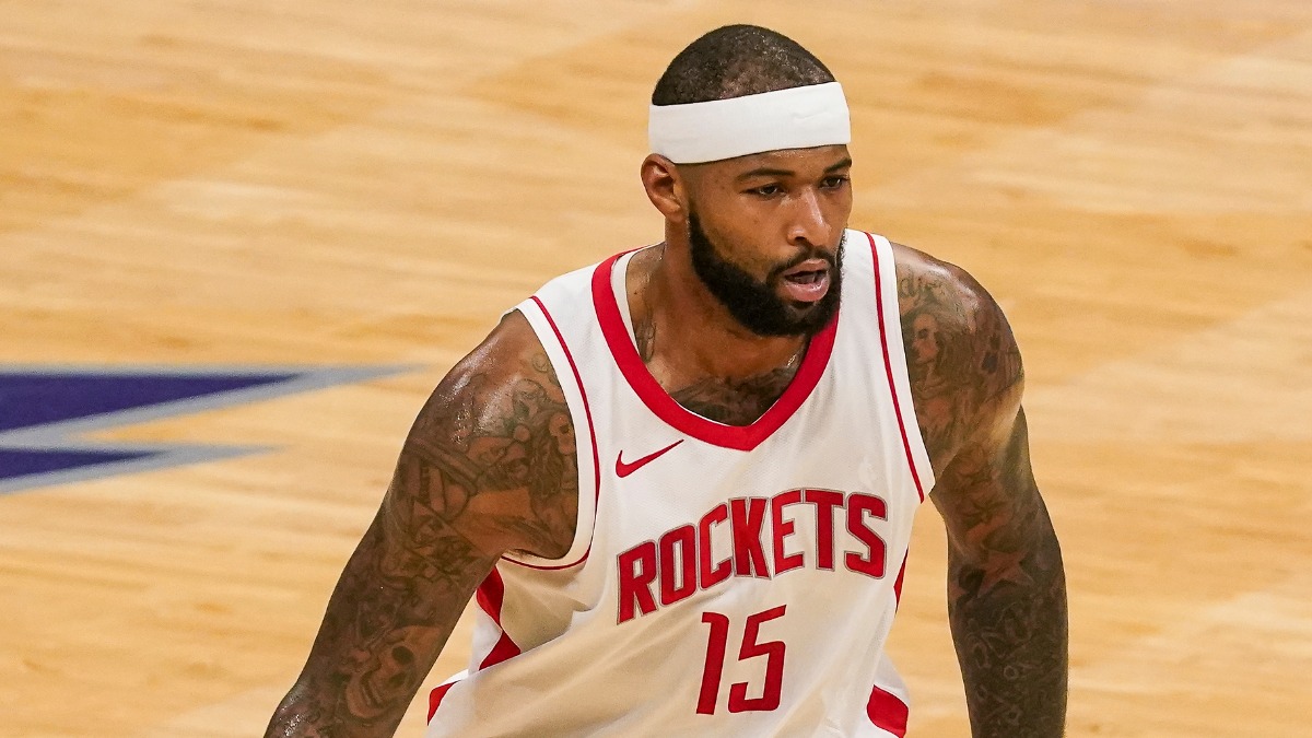 Former Houston Rockets center DeMarcus Cousins