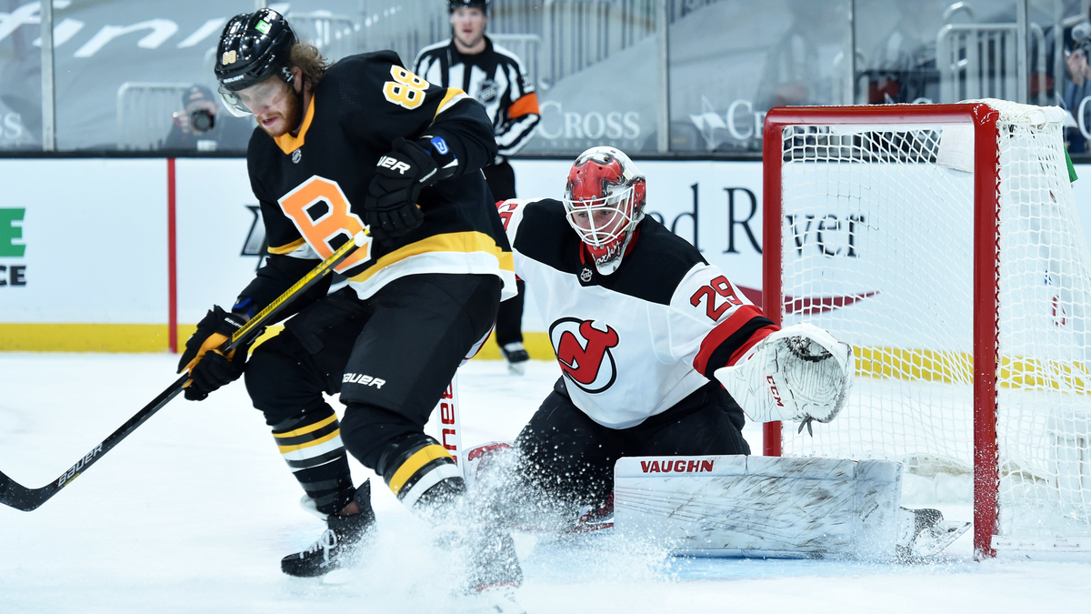 Boston Bruins right wing David Pastrnak