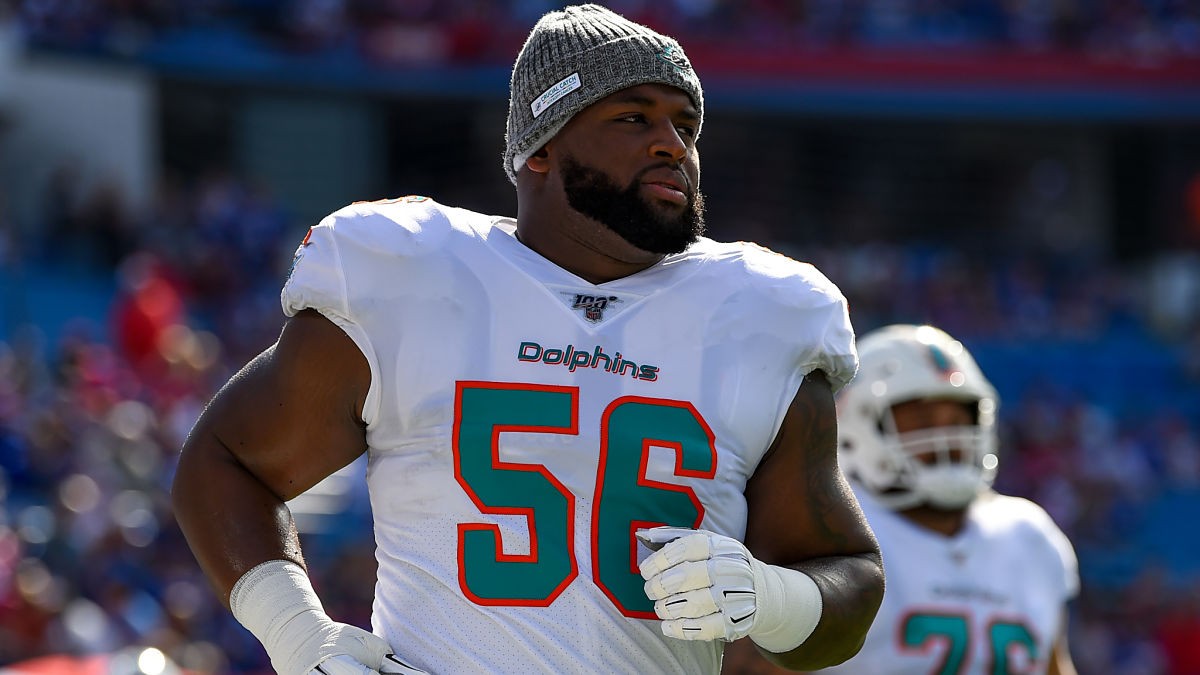 New England Patriots nose tackle Davon Godchaux