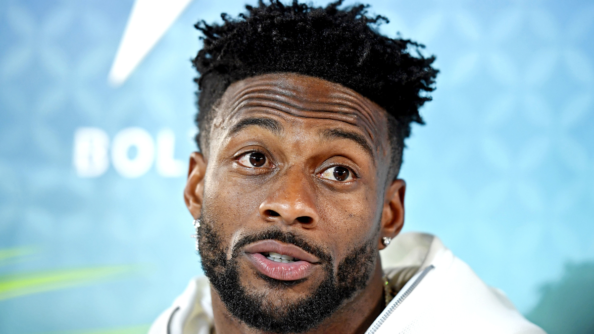 NFL free-agent wide receiver Emmanuel Sanders