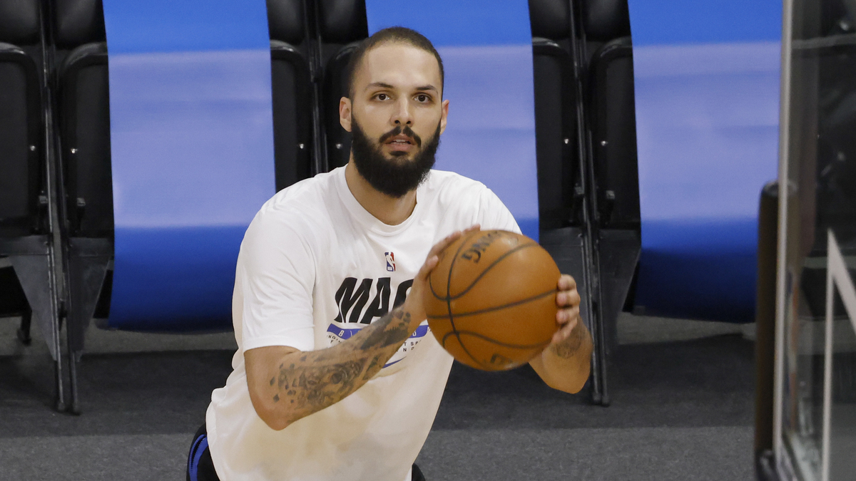 Boston Celtics guard Evan Fournier