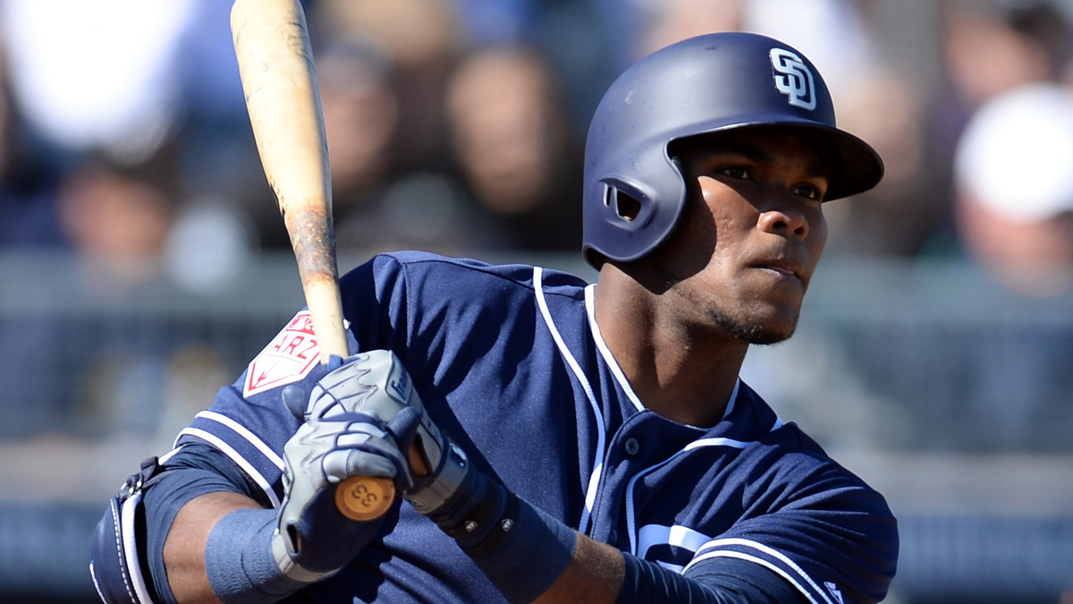Boston Red Sox outfielder Franchy Cordero