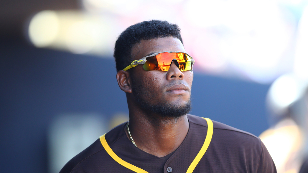 Boston Red Sox outfielder Franchy Cordero