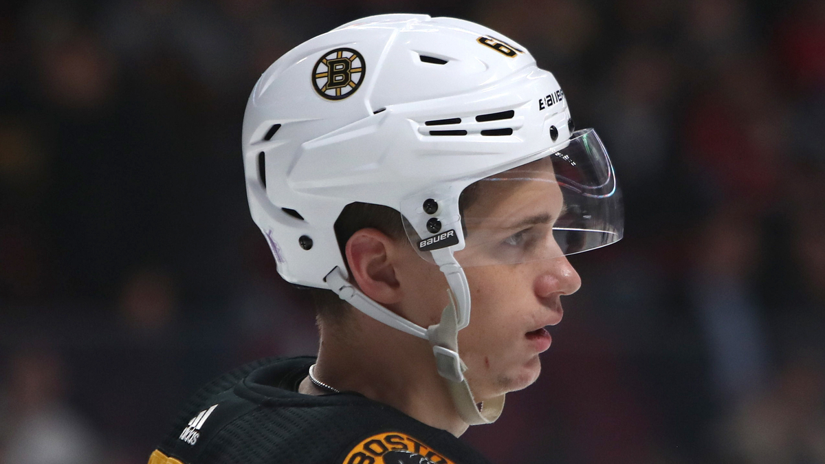 Boston Bruins center Jack Studnicka