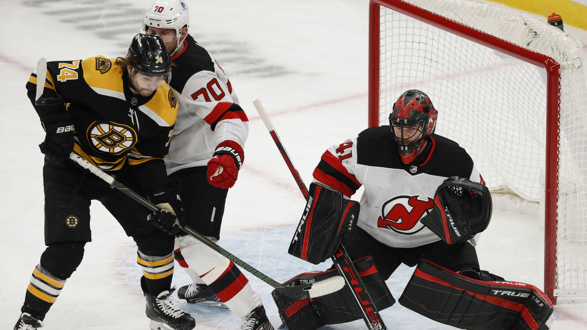 Boston Bruins Forward Jake DeBrusk