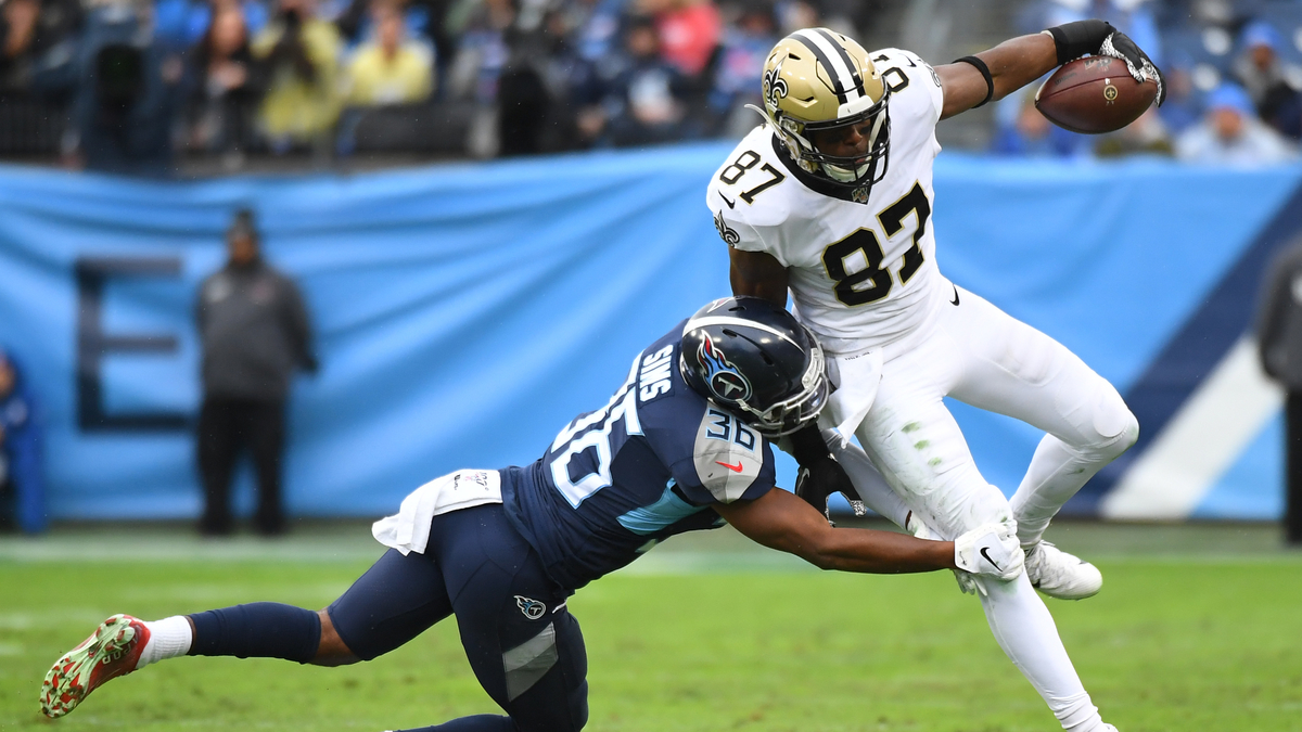 New Orleans Saints tight end Jared Cook