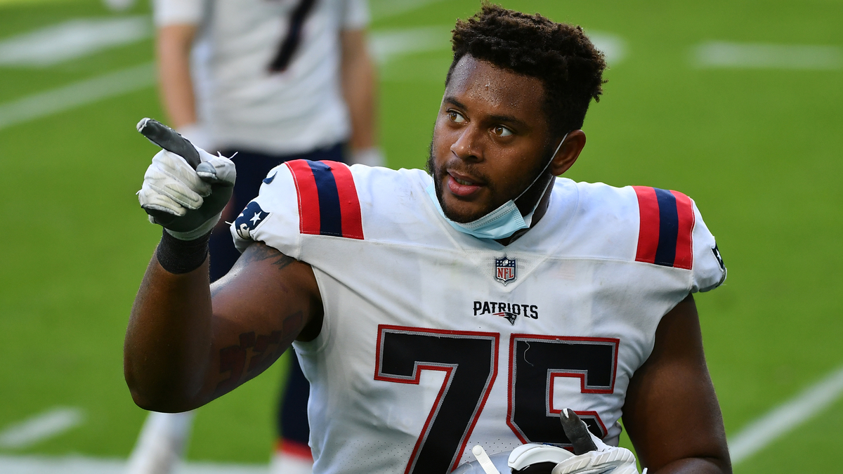 New England Patriots offensive tackle Justin Herron