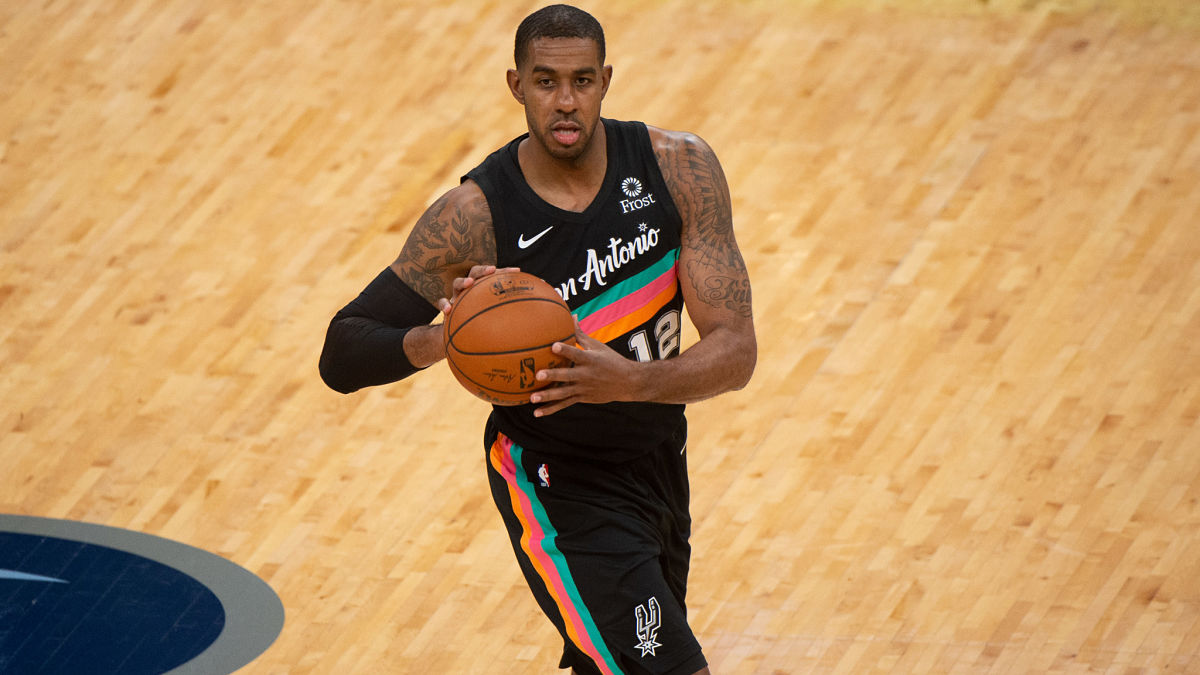 San Antonio Spurs forward LaMarcus Aldridge