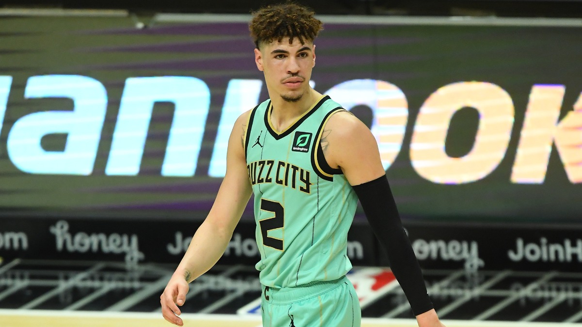 Charlotte Hornets guard LaMelo Ball