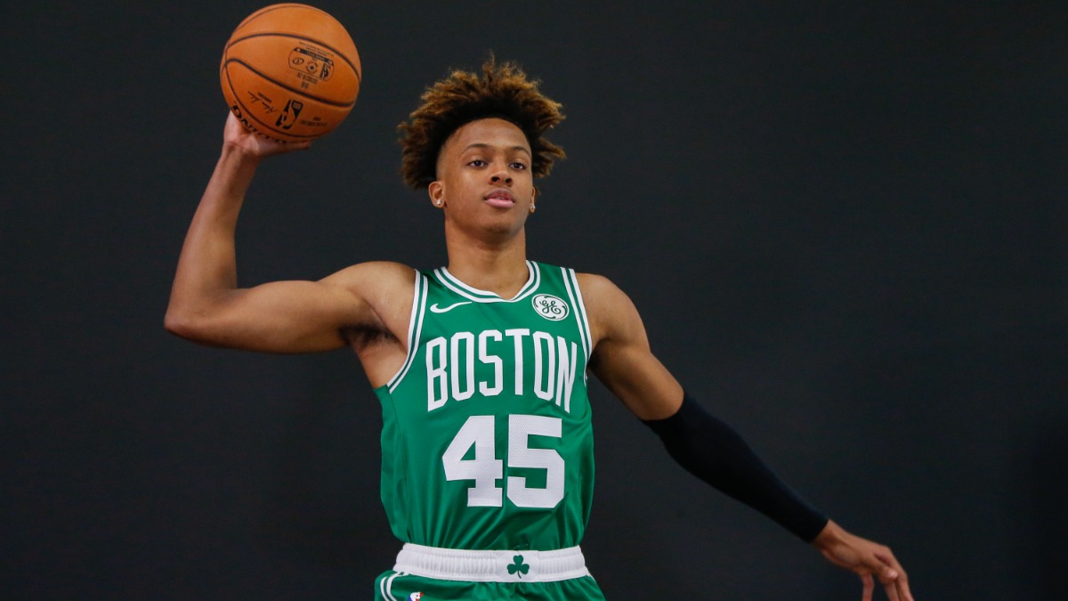 Boston Celtics guard Romeo Langford