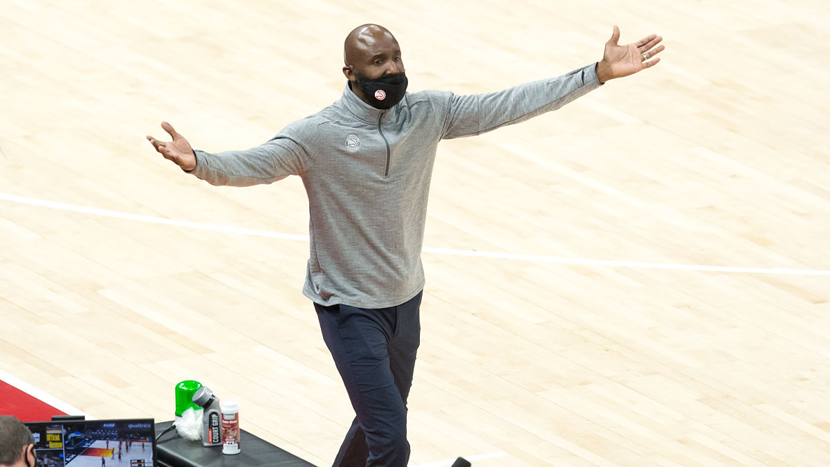 Former Atlanta Hawks head coach Lloyd Pierce