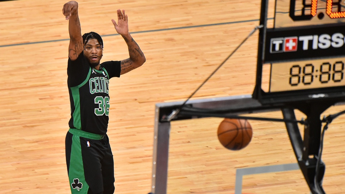 Boston Celtics guard Marcus Smart