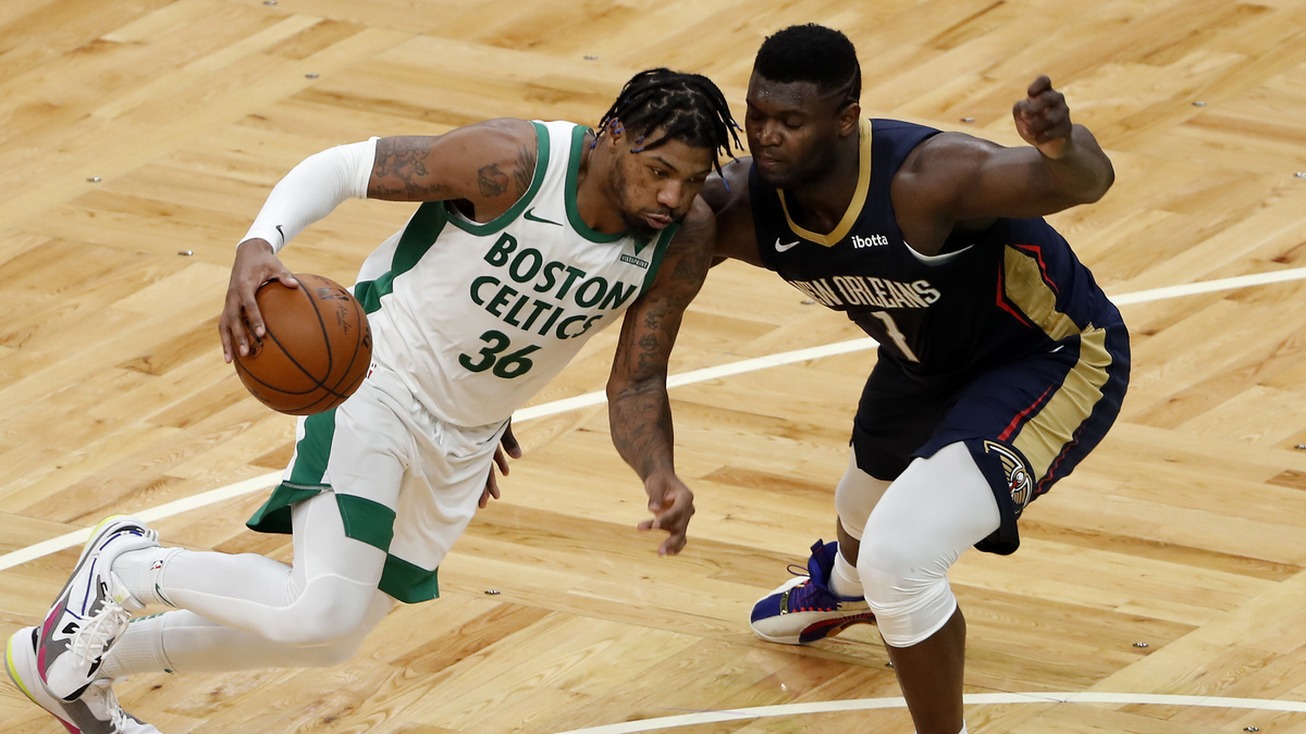 Boston Celtics guard Marcus Smart