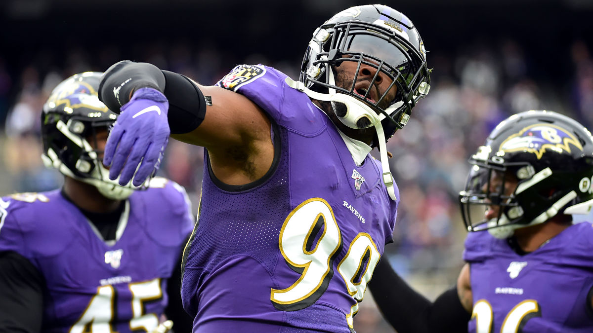 NFL pass rusher Matthew Judon