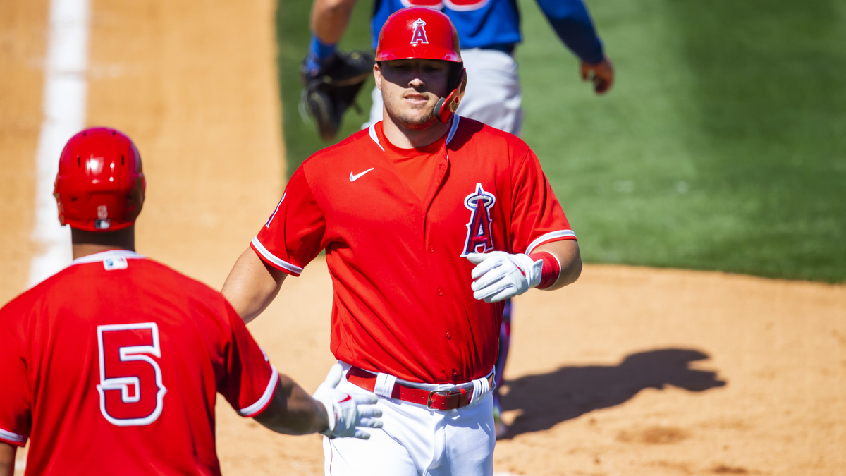 Los Angeles Angels outfielder Mike Trout