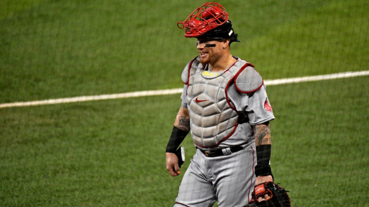 Boston Red Sox catcher Christian Vazquez