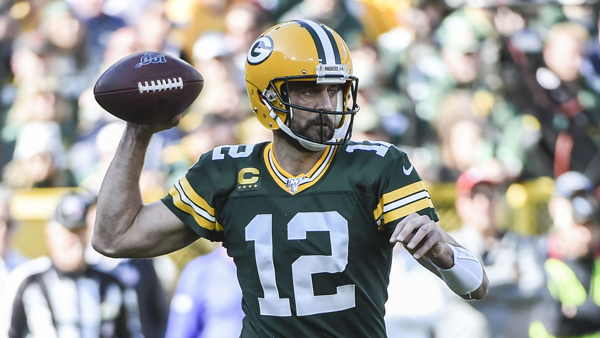 Green Bay Packers quarterback Aaron Rodgers