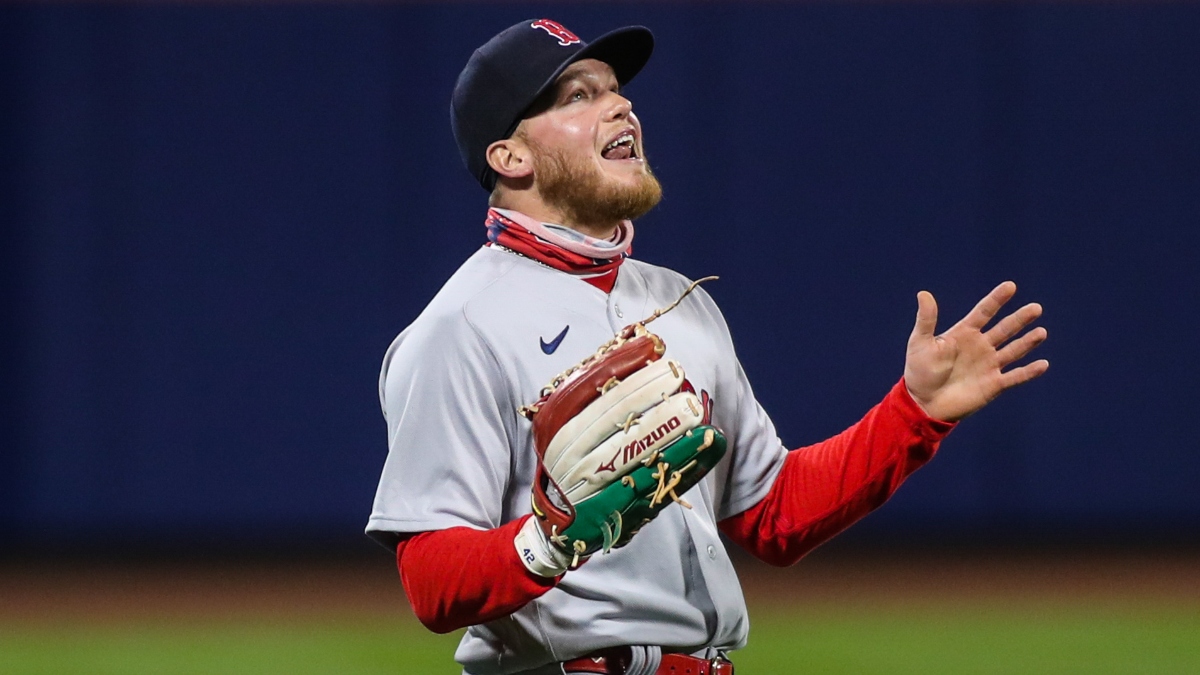 Boston Red Sox outfielder Alex Verdugo