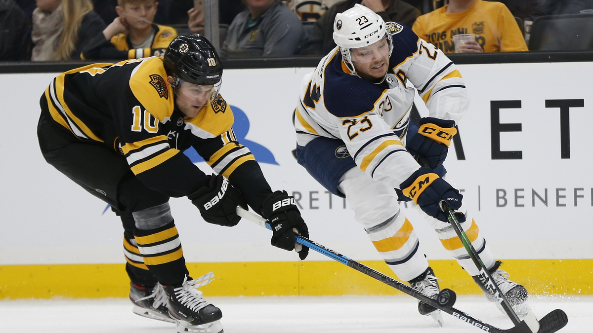 Buffalo Sabres winger Anders Bjork, Buffalo Sabres forward Sam Reinhart
