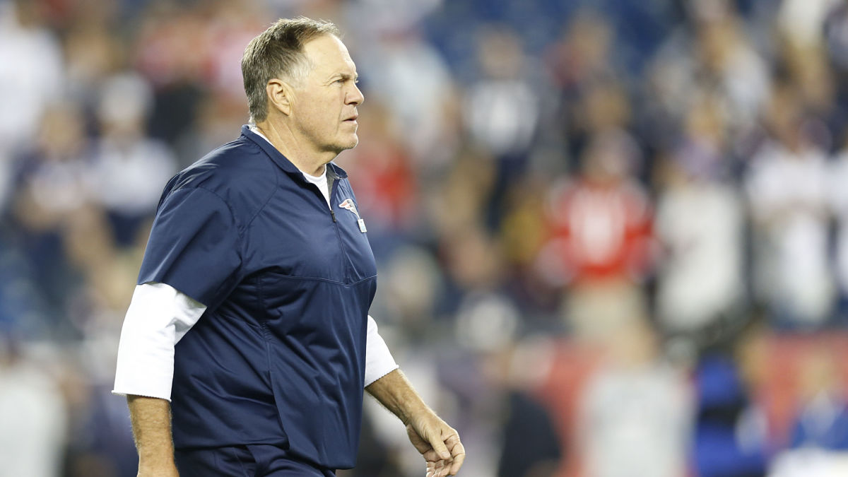 New England Patriots head coach Bill Belichick