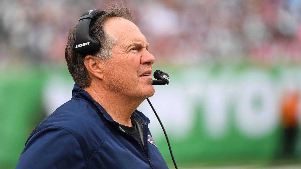 New England Patriots head coach Bill Belichick