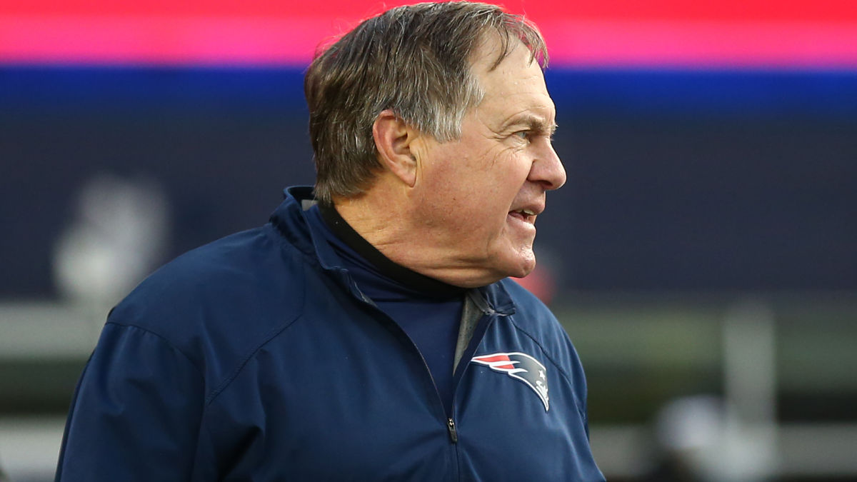 New England Patriots head coach Bill Belichick