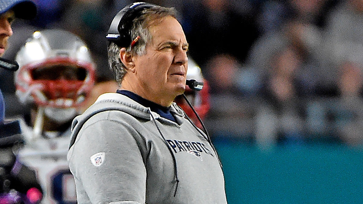 New England Patriots head coach Bill Belichick