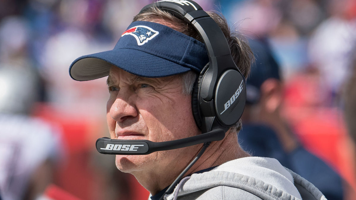New England Patriots head coach Bill Belichick
