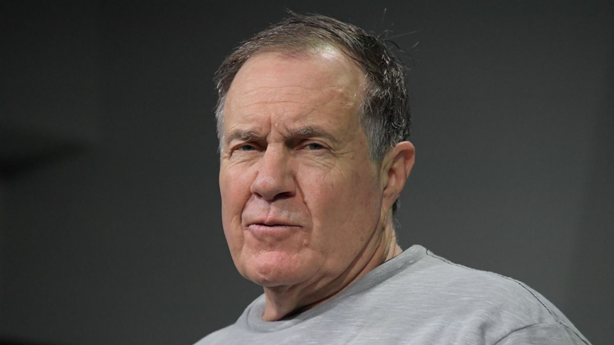 New England Patriots head coach Bill Belichick