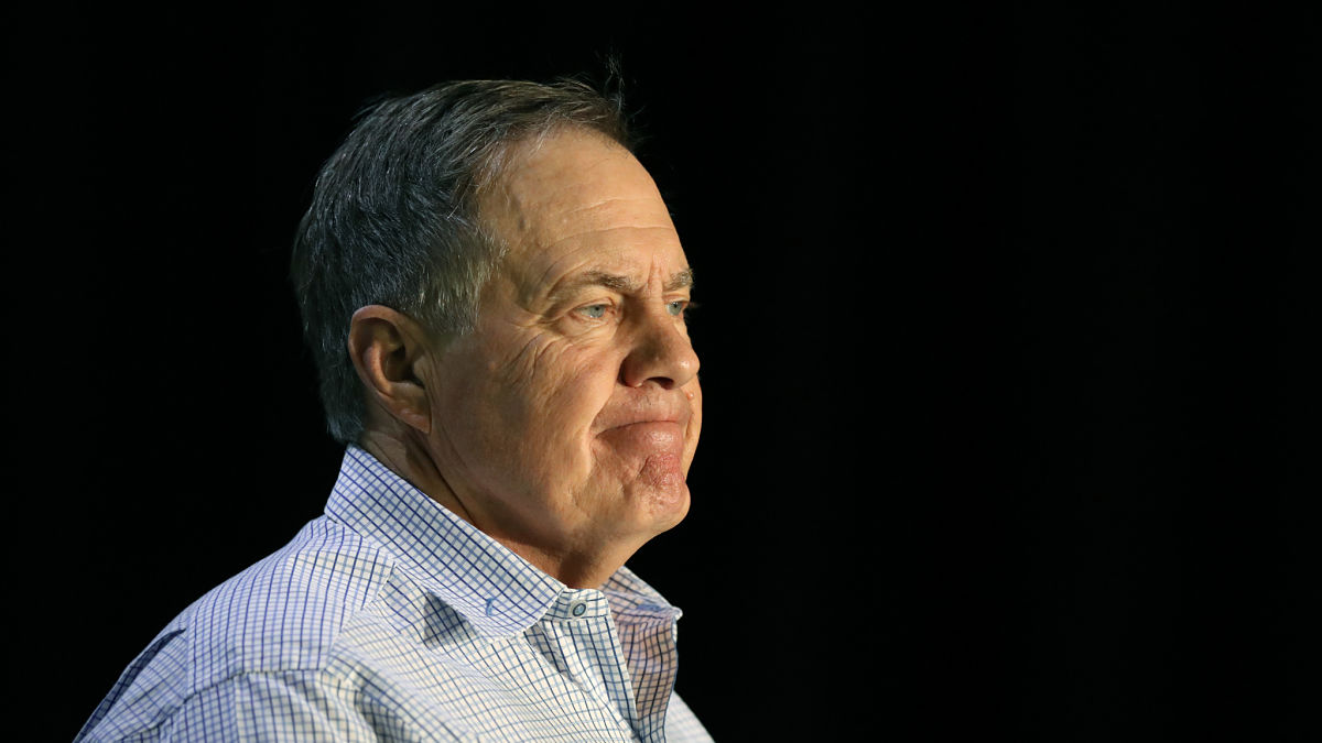 New England Patriots head coach Bill Belichick