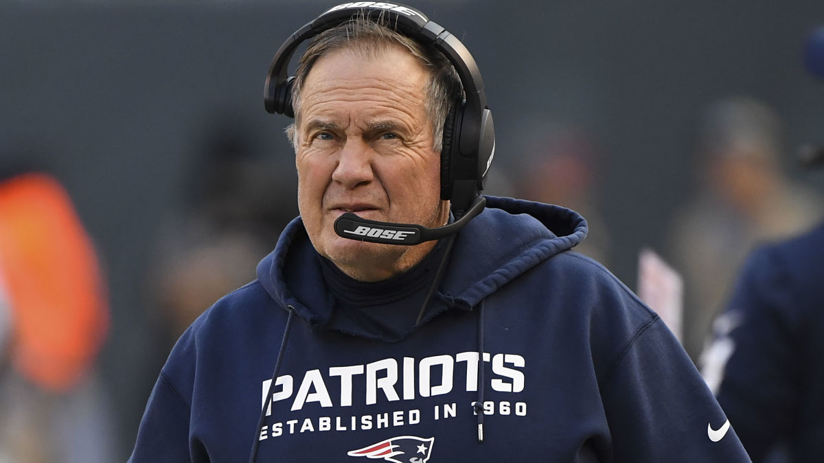 New England Patriots head coach Bill Belichick