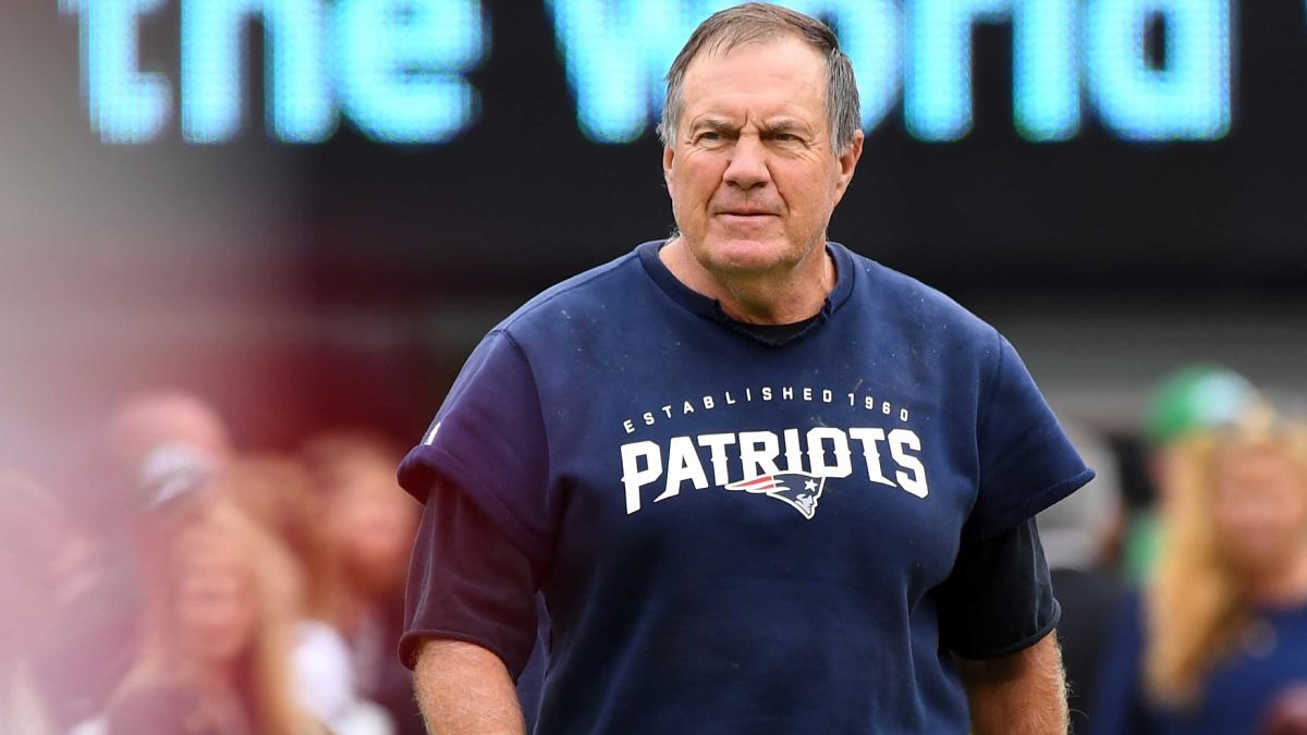 New England Patriots head coach Bill Belichick