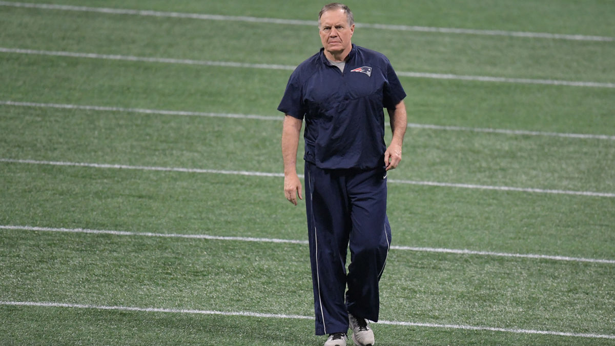 New England Patriots head coach Bill Belichick
