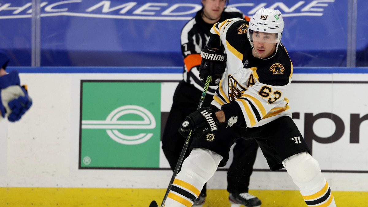 Boston Bruins Left-Wing Brad Marchand