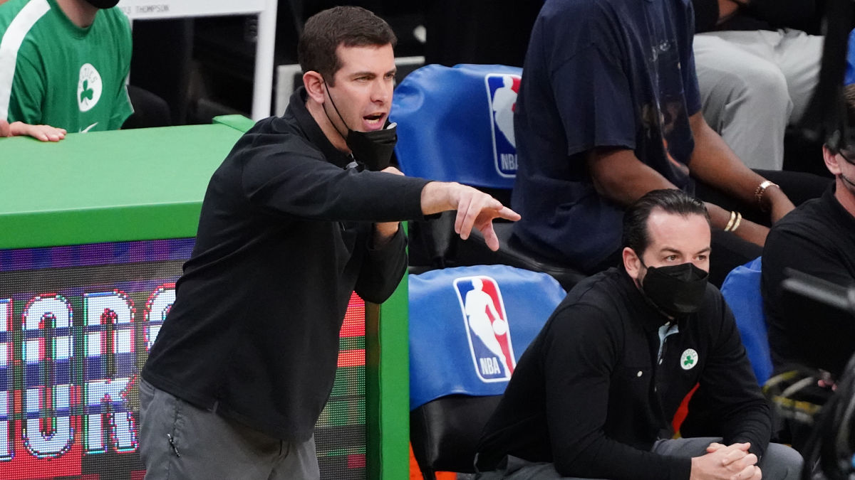 Boston Celtics head coach Brad Stevens