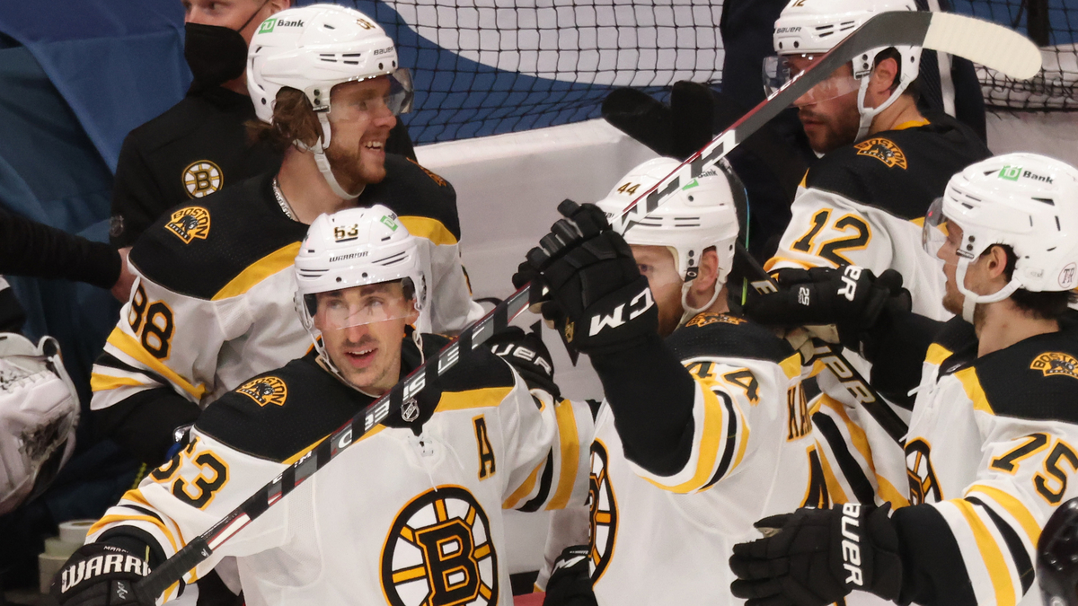 Boston Bruins Forward Brad Marchand