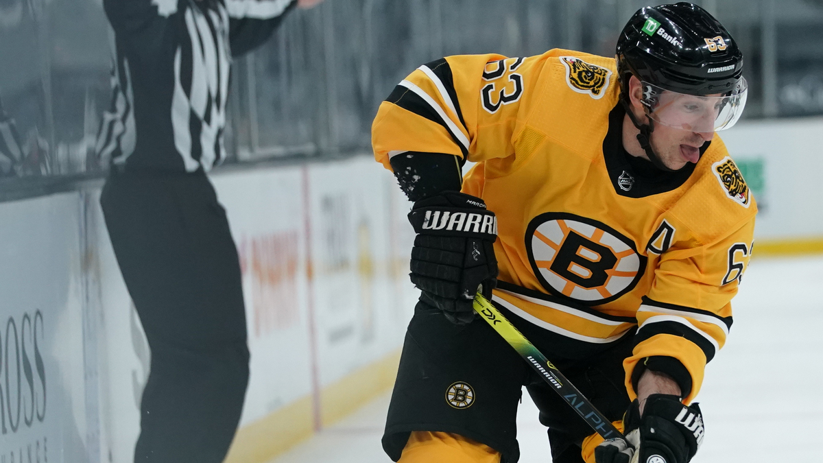 Boston Bruins Forward Brad Marchand