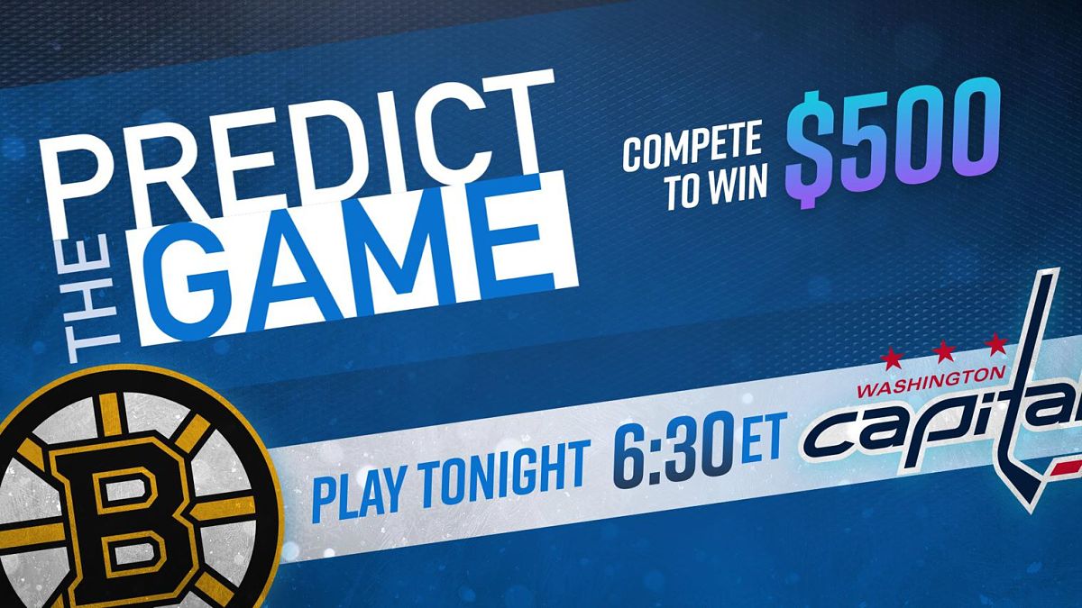 Bruins-Capitals Predict the Game