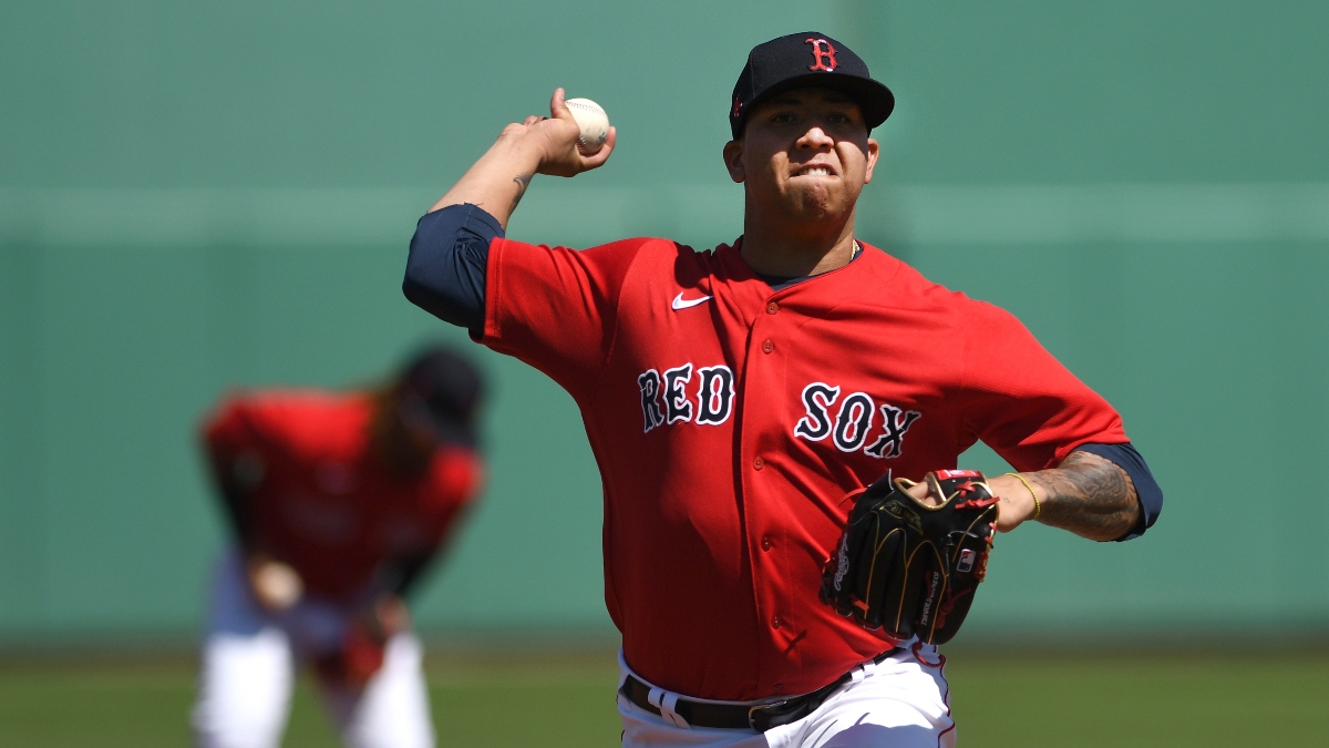 Boston Red Sox pitcher Bryan Mata