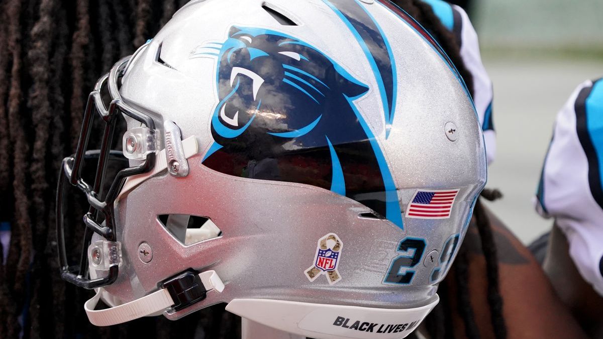 Carolina Panthers helmet