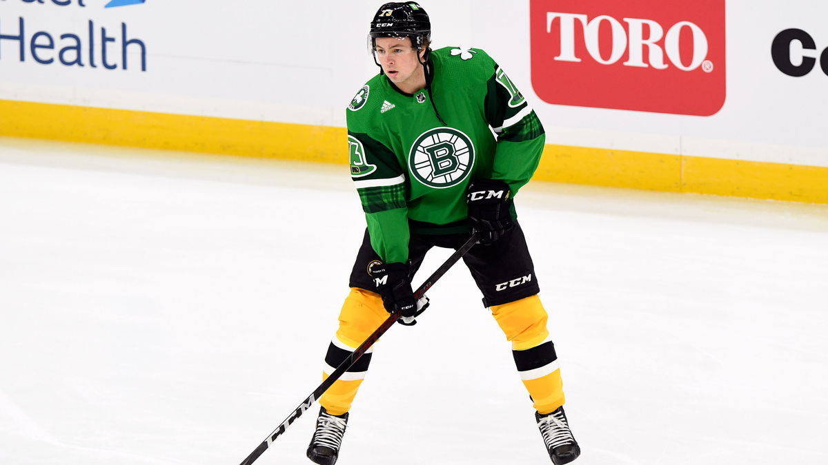 Boston Bruins defenseman Charlie McAvoy