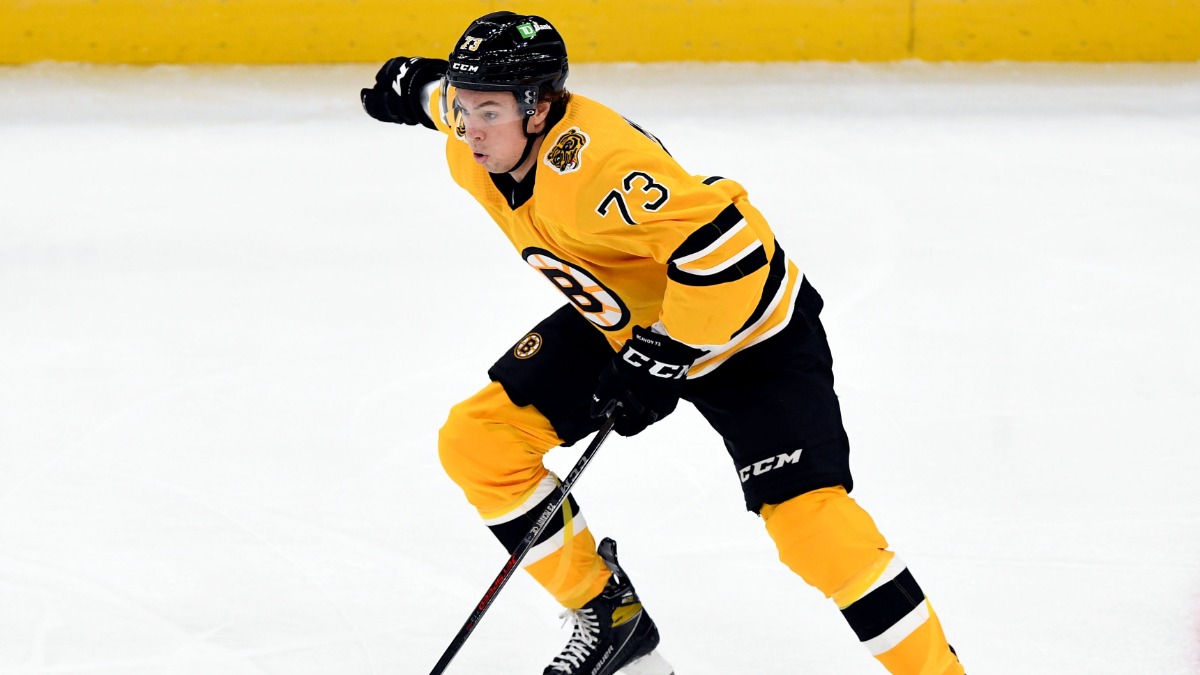 Boston Bruins Defenseman Charlie McAvoy