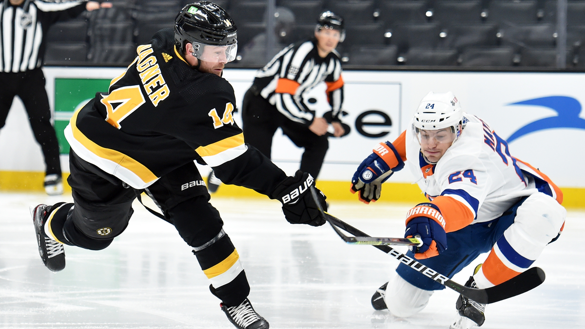 Boston Bruins winger Chris Wagner