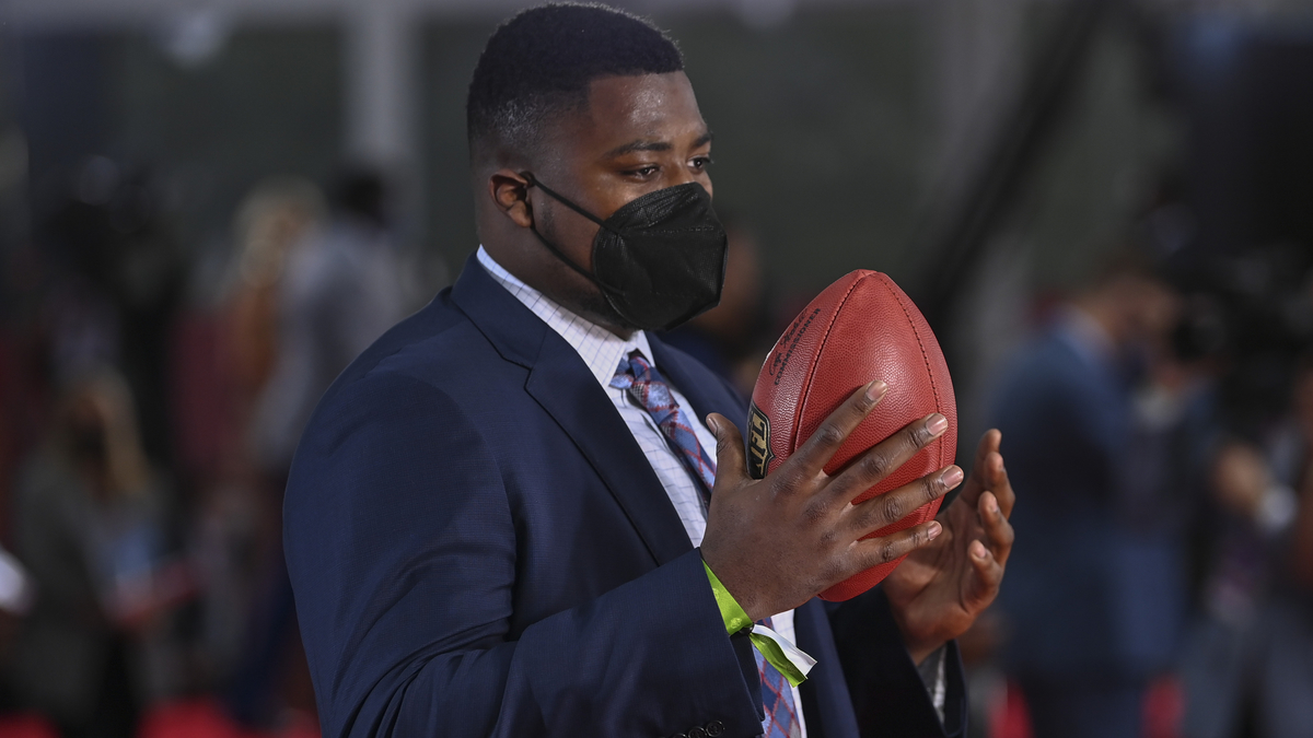 New England Patriots Defensive Tackle Christian Barmore