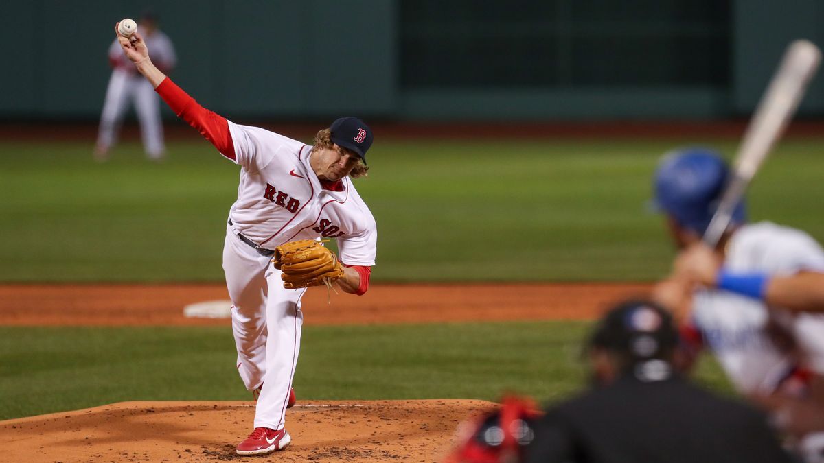 Boston Red Sox starting pitcher Garrett Richards