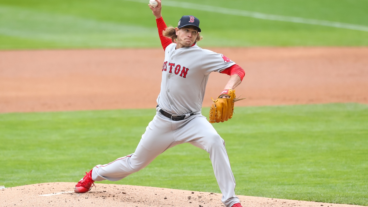 Red Sox pitcher Garrett Richards